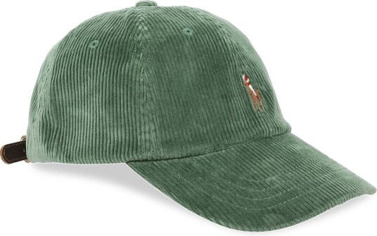Polo Ralph Lauren 10 Wale Corduroy Cls Sprt Cap   MEADOW GREEN   One Size