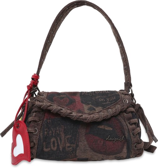 Desigual Bag Graffiatto Zara MATERIAL FINISHES One Size