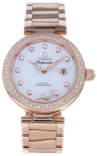 Omega Dameklokke 425.65.34.20.55.010 De Ville Ladymatic Co Axial 34mm