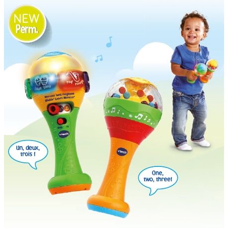 V-Tech Baby Maracas DK & NO V-Tech Baby Maracas DK & NO
