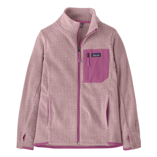 Patagonia Fleecejakke R1 Air Full Zip Quiet Violet 110 116 | Barn