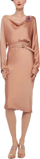 Norma Kamali Dame Kjoler Brun M,