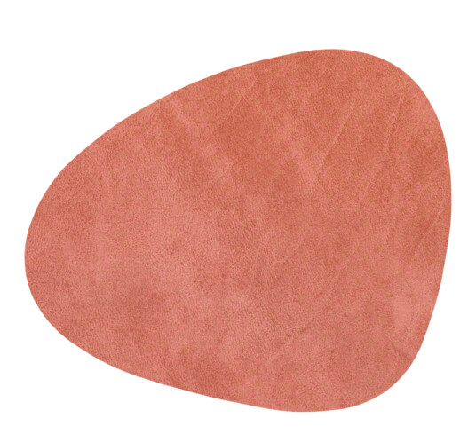 Lind Dna Curve glassbrikke Nupo blush 11x13 cm Lind Dna Curve glassbrikke Nupo blush 11x13 cm