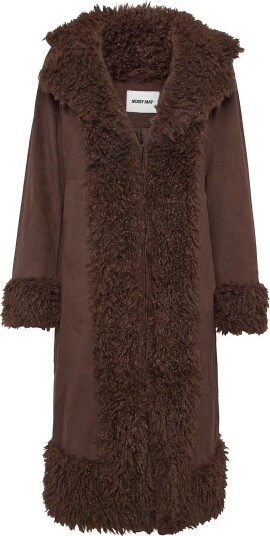NOISY MAY Nmannie Penny Lane Coat   DEMITASSE   M