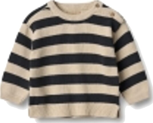 Wheat Knit pullover Morgan baby navy stripe (92 cm)