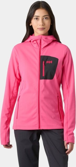 Helly Hansen Versalite Fleece Hettejakke Dame Rosa L Helly Hansen Versalite Fleece Hettejakke Dame Rosa L