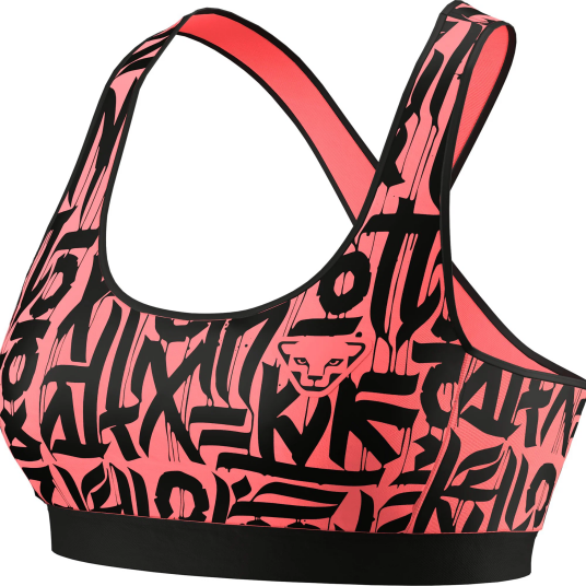 Dynafit Alpine Graphic Bra W"s Ultra Coral S