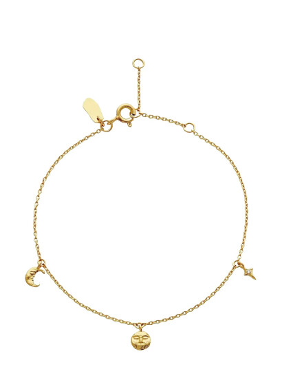 MAANESTEN Lysander Bracelet |Guld |One Size 16 cm