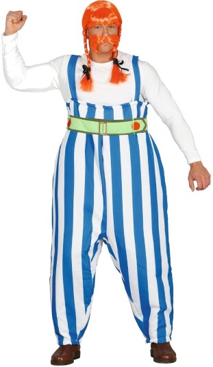 Obelix Kostyme til Mann Large