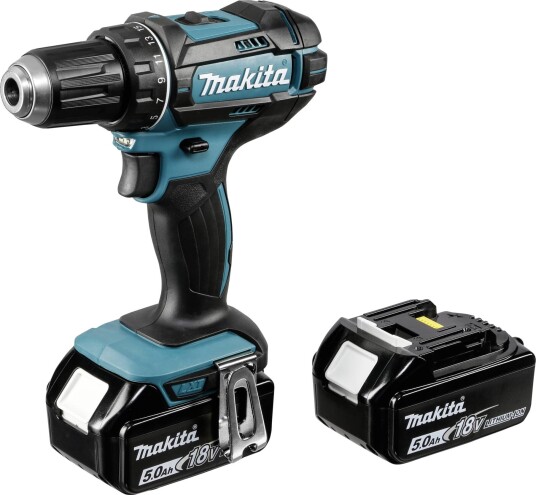 Makita Borskrutrekker DDF482RTJ Med Batteri Og Lader 18v