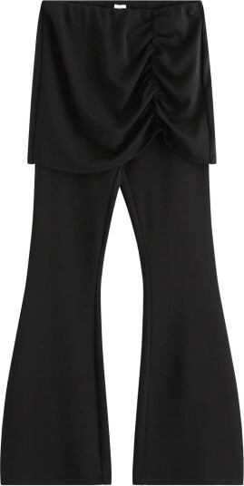 Lindex Jersey Trousers With Skirt Black 158