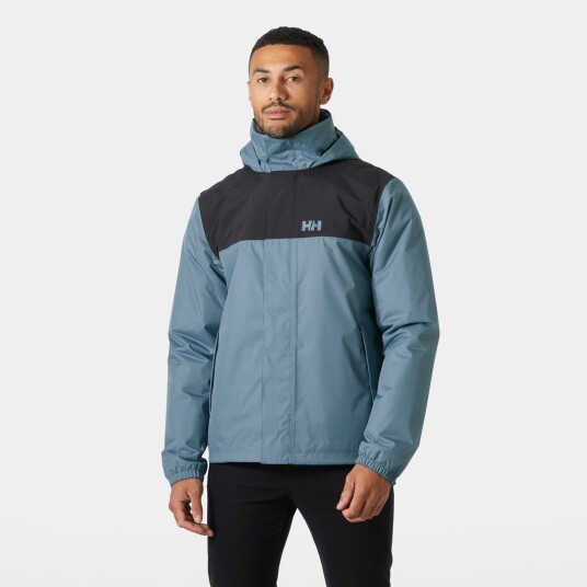 Helly Hansen Vancouver Insulated Rain Jacket Herre Marineblå S
