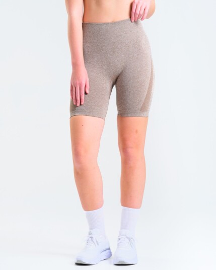 LEVITY Solar Seamless Shorts Mole Brown Marl S