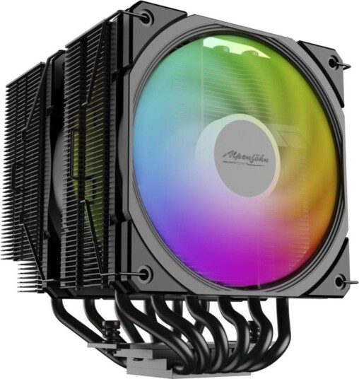 Alphacool Brocken 4 CPU-kjøler ARGB Svart