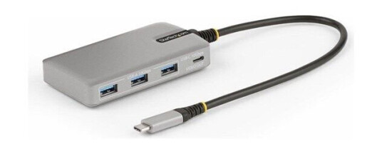 StarTech.com HB31C3A1CDPPD3 USB-hub - 4 porter - Grå StarTech.com HB31C3A1CDPPD3 USB-hub - 4 porter - Grå