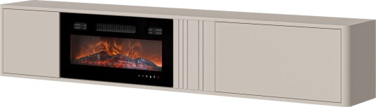 TV-benk NO_BRAND TV-benk PHILIPPE 190 med peis beige -