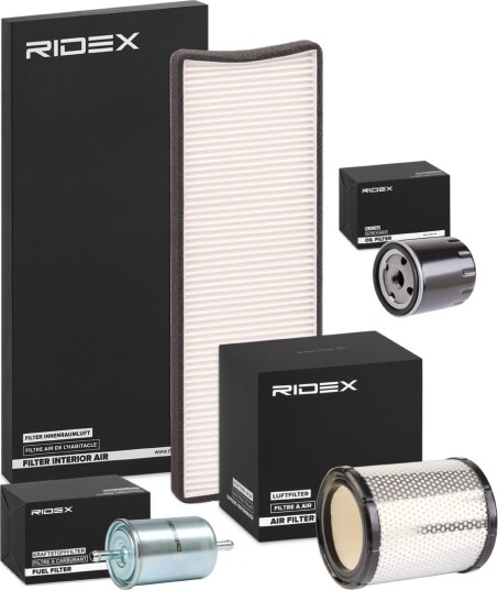 Filtersett RIDEX 4055F25251