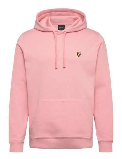 Lyle & Scott Pullover Hoodie   Pink   XL