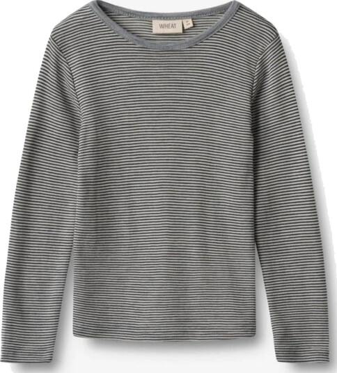 Wheat Ulltrøye Alfie Navy Stripe