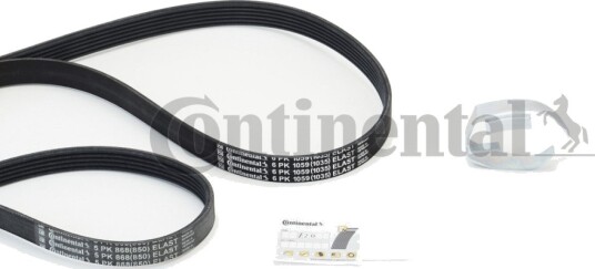 CONTITECH 6PK1059 ELAST T2 Kileremsett CONTITECH 6PK1059 ELAST T2 Kileremsett