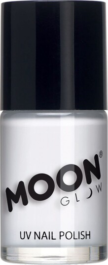 Rubies Costumes Moon Creations UV Neon Neglelakk Hvit M38064