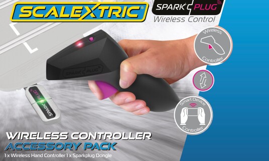 Scalextric Sparkplug Trådløs Kontroller til Bilbane