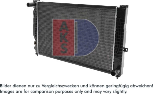 AKS DASIS 480018N Radiator motorkjøling