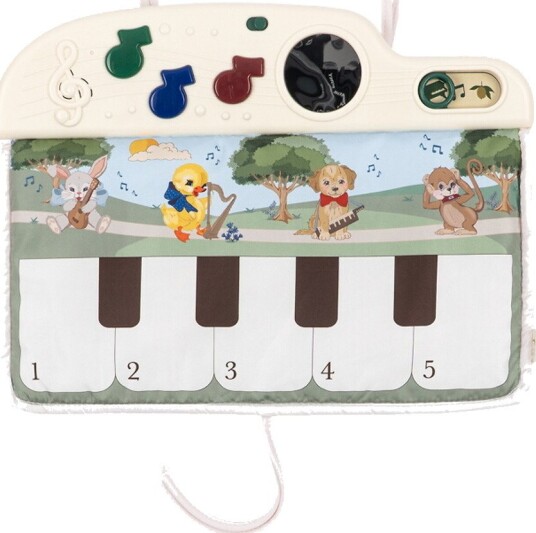 Konges Sløjd Melodimatte 42x33 cm Flerfarget Konges Sløjd Melodimatte 42x33 cm Flerfarget