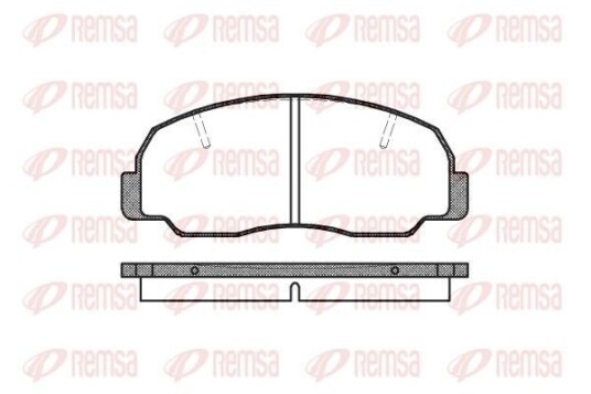Bremseklosser REMSA 0178.10 Bremseklosser REMSA 0178.10