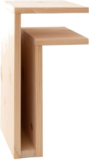 Maze F shelf Play DIY vegghylle Pine right Maze F shelf Play DIY vegghylle Pine right