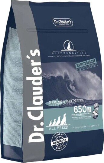 Dr Clauders Hyposensitive Fôr med Sild og Potet 11.5 kg til Hund Dr Clauders Hyposensitive Fôr med Sild og Potet 11.5 kg til Hund