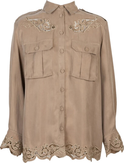 Emma&Gaia Dame Bluser & Skjorter Brun S, Emma&Gaia Dame Bluser & Skjorter Brun S,