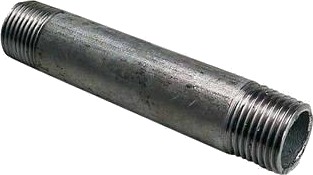 Galvanisert nippelrør 1 1/2" - 200 mm