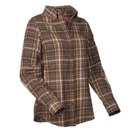 Swedteam Meadow Shirt Women Brown 34 34
