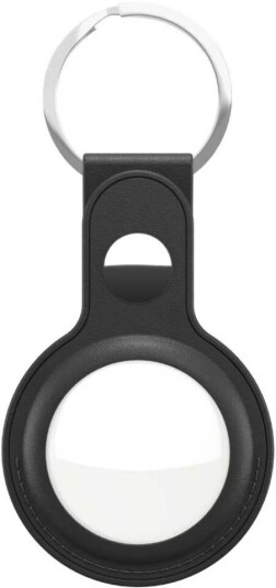 Keybudz Lærnøkkelring til Apple AirTag - Sort Etui for Bluetooth Tracker