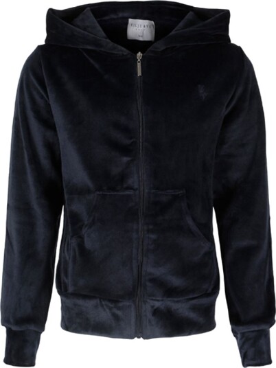 Vilje & Ve Hermine Velour Jakke Midnight Navy (140 / 10 år)