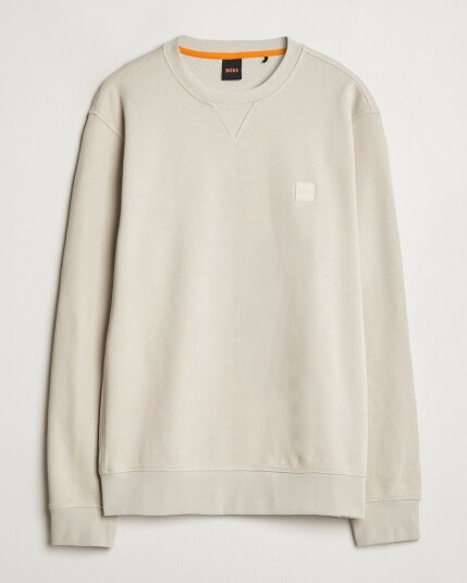 Boss ORANGE Westart Logo Sweatshirt Light Beige