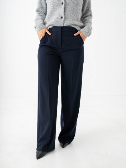 B.YOUNG Danta Wide Leg Pants 2 Blå 42