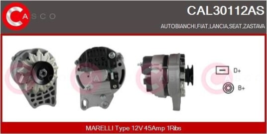 Dynamo CASCO CAL30112AS