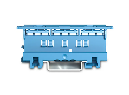 Wago Holder For 221-Serien DIN-Skinnefeste Blå 1stk Wago Holder For 221-Serien DIN-Skinnefeste Blå 1stk