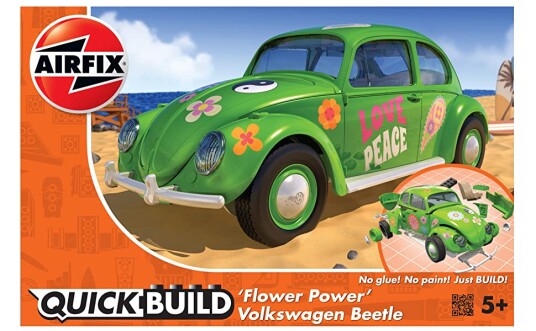 Airfix J6031 QUICKBUILD VW Beetle 'Flower Power'