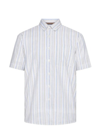 SIGNAL Giosi Slub Stripe White L SIGNAL Giosi Slub Stripe White L
