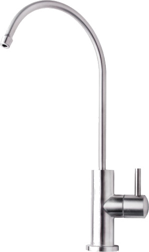 Kaldtvannskran g66 i rustfritt stål, design av Jacob Jensen stainless steel 305x155 mm Kaldtvannskran g66 i rustfritt stål, design av Jacob Jensen stainless steel 305x155 mm