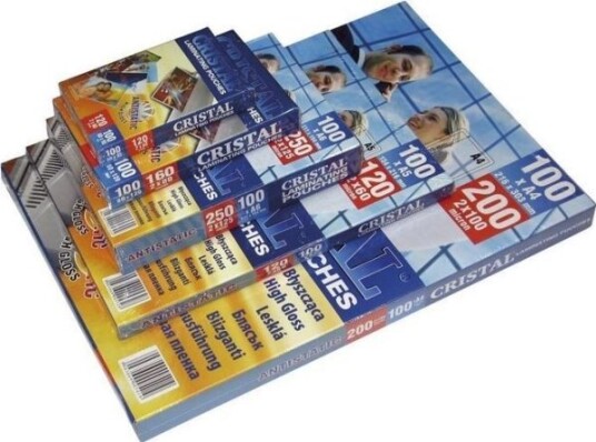 Argo Lamineringsfolie 65X95mm Argo 326512 Blank 125Mic 100 Stk.