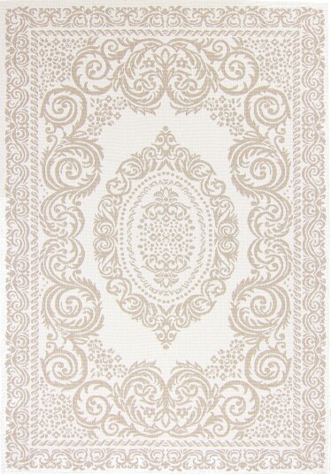 Innendørs/Utendørs tepper Sylvaine beige Størrelse: 160 x 230 cm