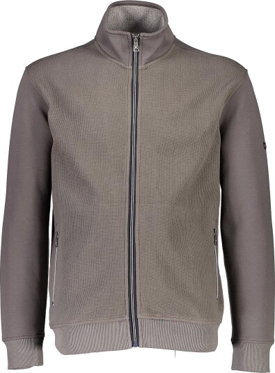 Bison Superflex Structure Sweat Cardigan ARMY M Bison Superflex Structure Sweat Cardigan ARMY M