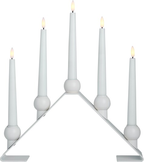 Watt&Veke Watt& Veke Luna Adventslysestake Hvit