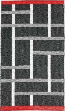 Plastmatter Horredsmattan Black & White Ask Størrelse: 80 x 140 cm