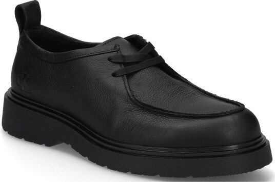 Calvin Klein Combat Apron Laceup Tu Lth TRIPLE BLACK 43 x 43