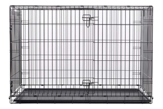 Savic Dog Cottage Hundebur Metall Sort (118 X 77 X 84)